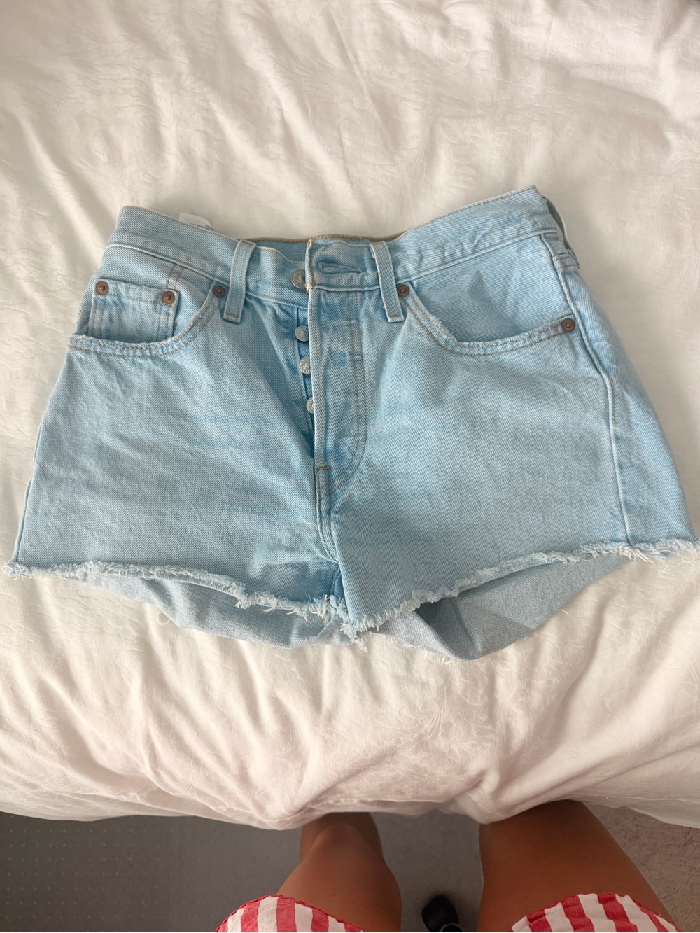 Levi's denim shorts